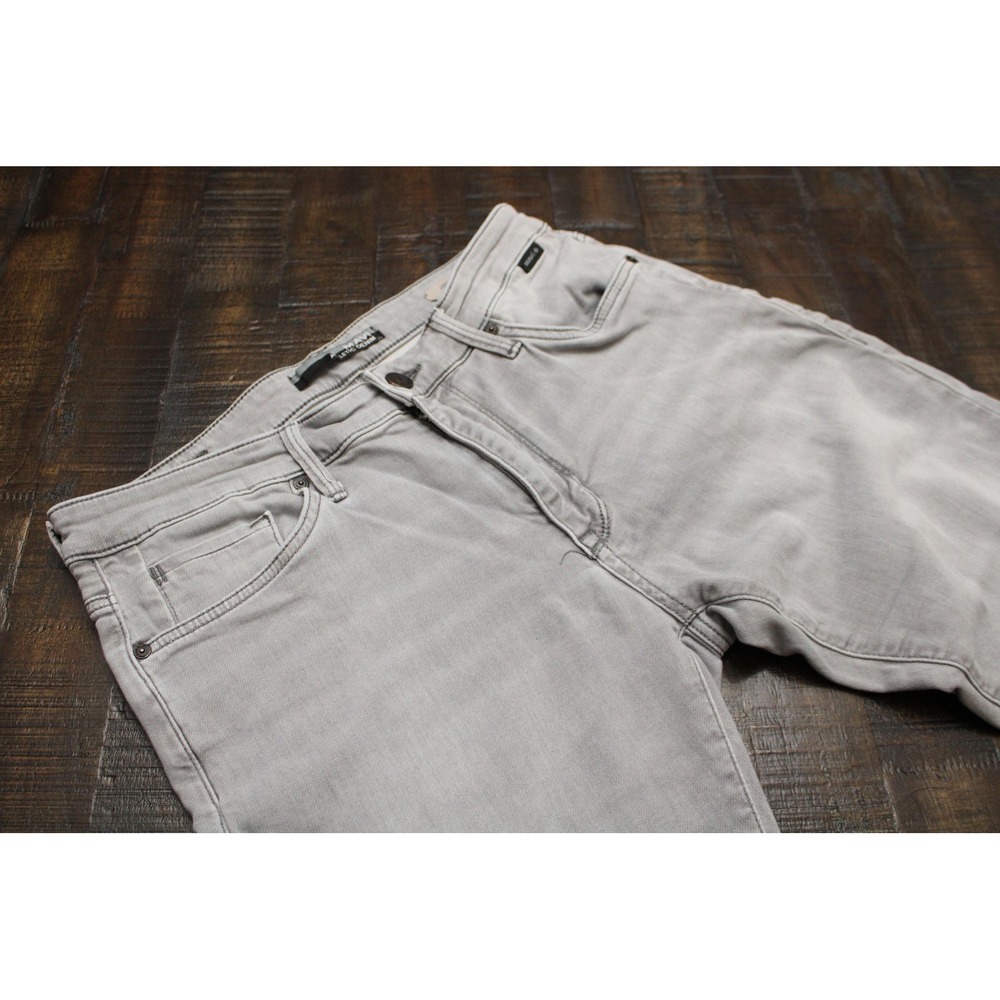Mavi Jeans Mens 34x32 Gray Jake Slim Leg Athletic Denim Casual Light Wash